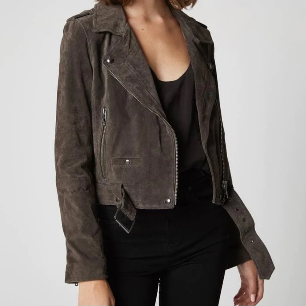 BLANKNYC | Suede Motor Jacket